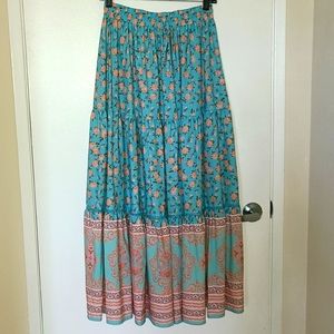 Floral Maxi Skirt